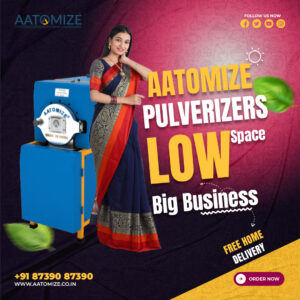 Aatomize Pulverizers - Low Space, Big Business.