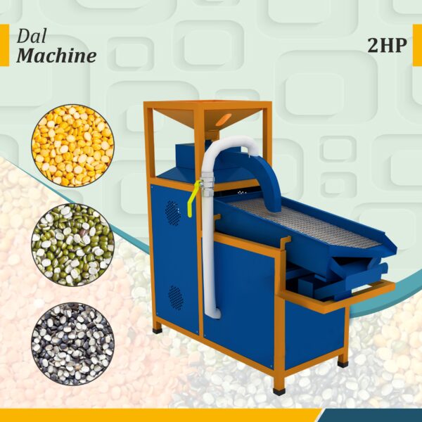 Compact Dal Mill with Low Power Consumption