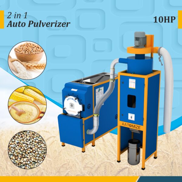 Double Chamber Masala Grinder with Dust Separator