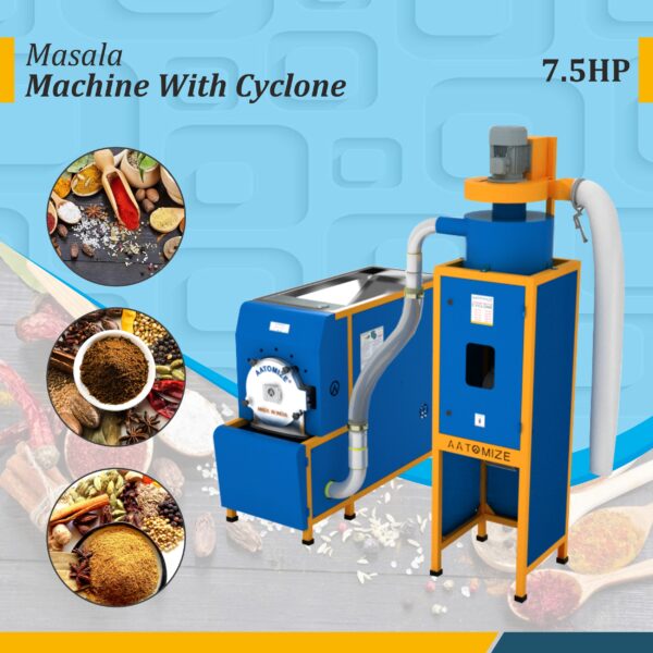 Industrial Spice Pulverizer with Dust Separator