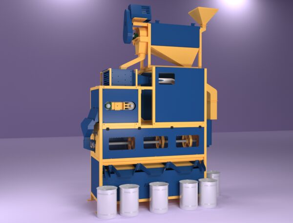 200 Kg/hr Grain & Seed Cleaning Machine