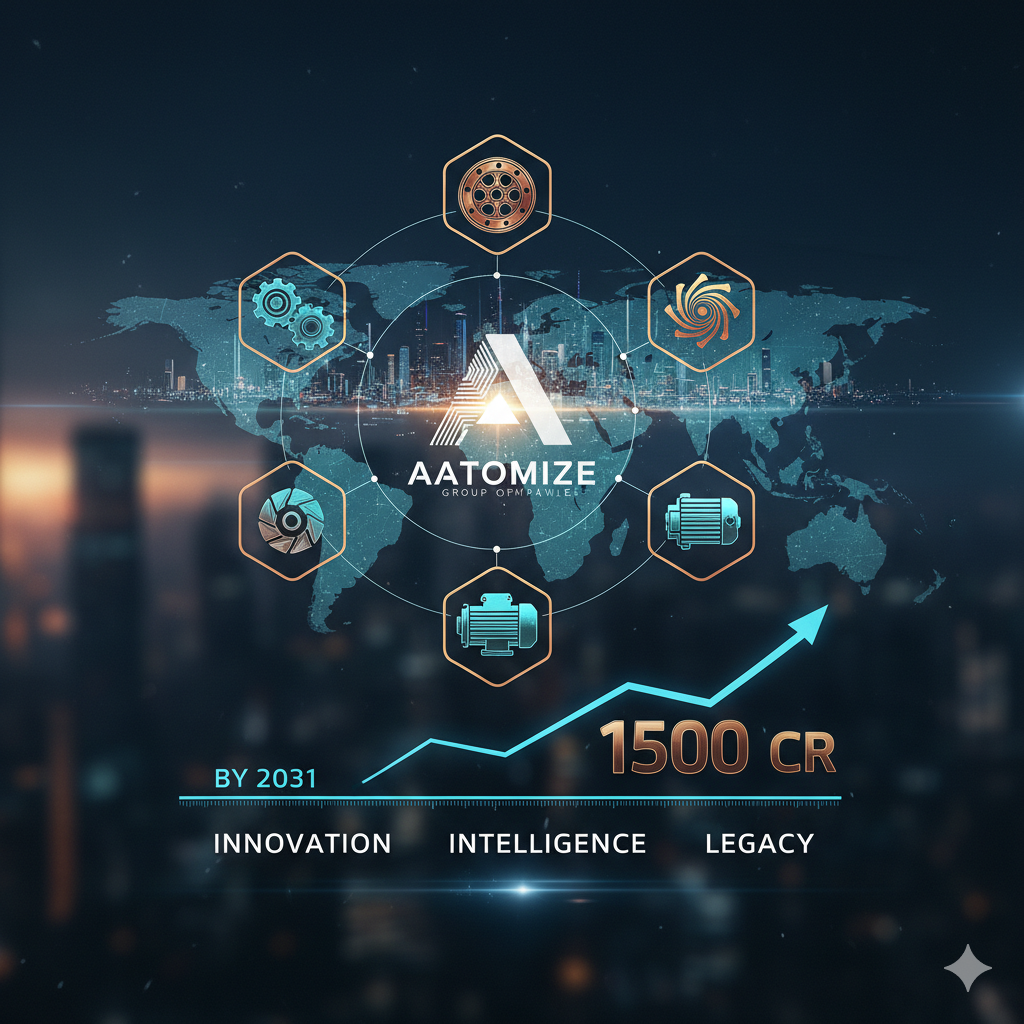 AATOMIZE Group of Companies: A Vision of Innovation, Intelligence, and a 1500 Crore Future